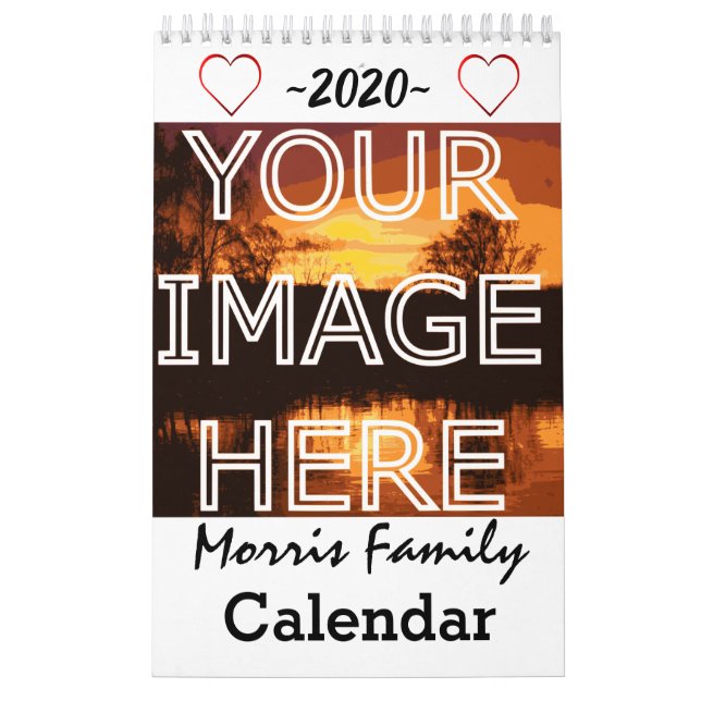 Calendrier personnalisé de famille de (Protection)