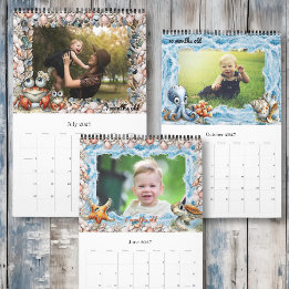 Calendrier personnalisé de la première année de bé