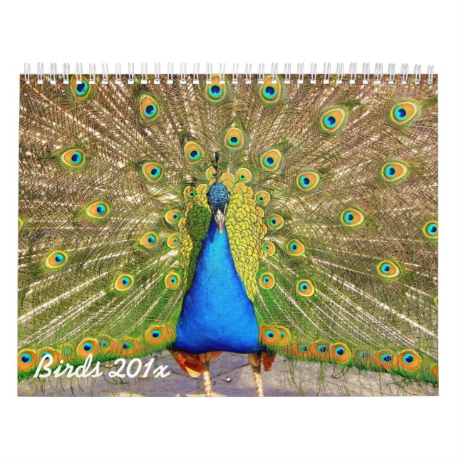 Calendrier personnalisé des oiseaux (Protection)