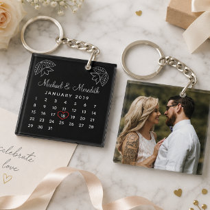 Calendrier Personnalisé Élégant d'Anniversaire de