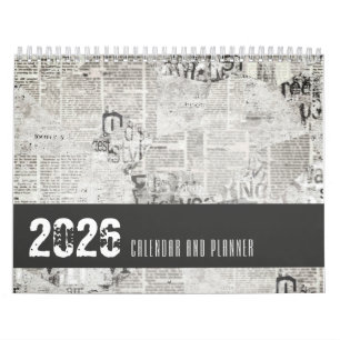 Calendrier personnalisé Photo 2027, Journal de fam