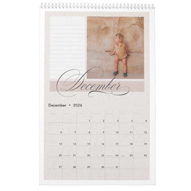 Calendrier personnalisé Sweet Sonora (Dec 2026)