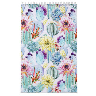 Calendrier Petit Motif Cactus