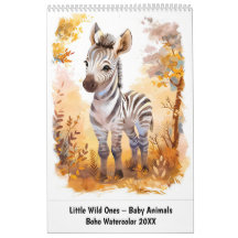 Petits Sauvageons – Bébés Animaux à l'Aquarelle Bo