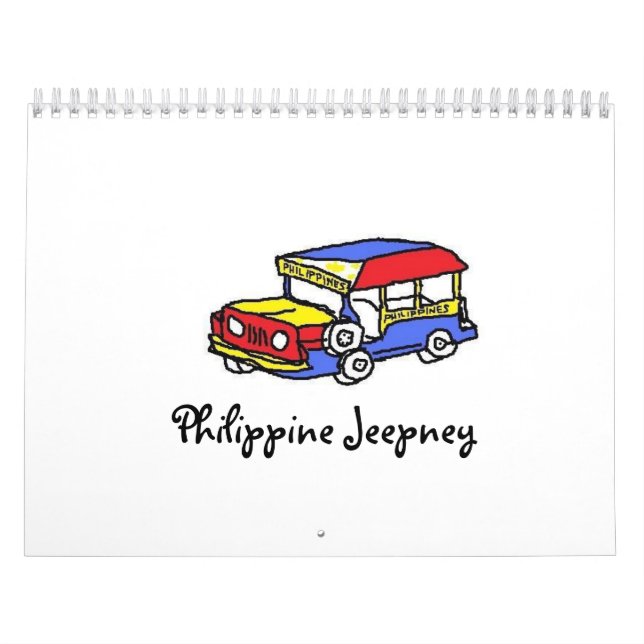 Calendrier philippin des Jeepney (Protection)