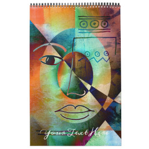 Calendrier Philosophie De Vie - Peinture Art - Modèle