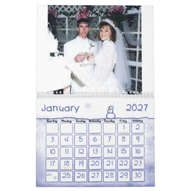 Calendrier Photo 2010 Calandar (Jan 2027)