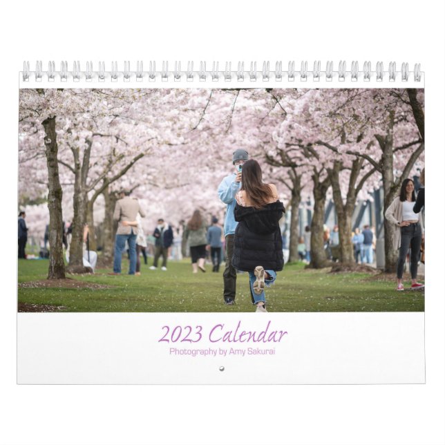 Calendrier photo 2023 d'Amy (Protection)
