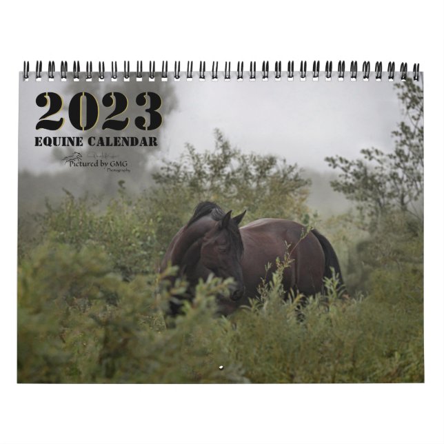 Calendrier photo 2023 Equine II (Protection)
