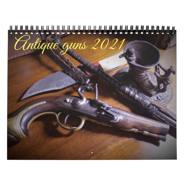 Calendrier photo armes anciennes 2021 (Protection)
