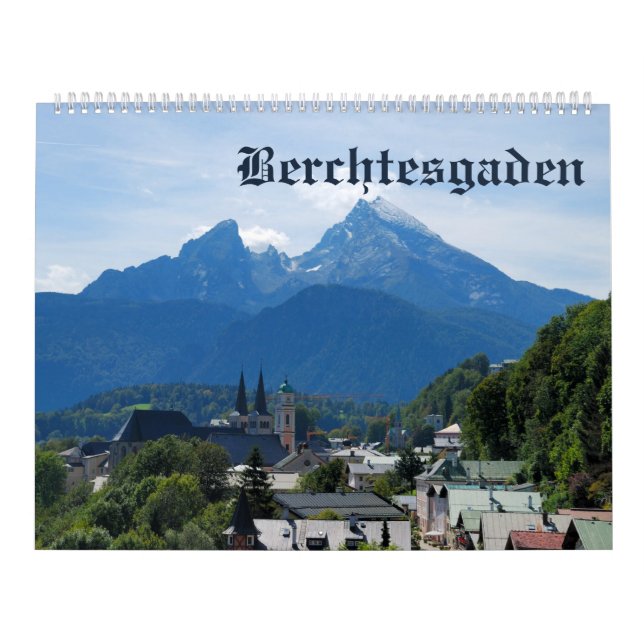Calendrier photo Berchtesgaden de 12 mois (Protection)