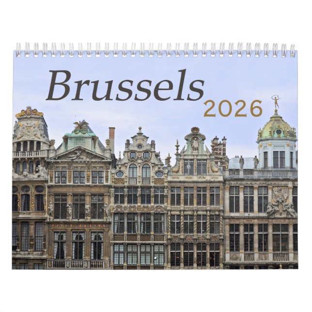 Calendrier photo Bruxelles 2026 (Protection)