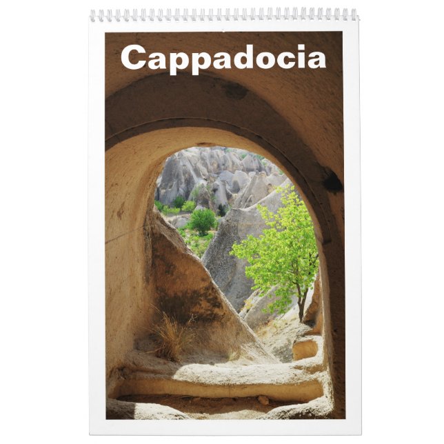 Calendrier photo Cappadocia Turquie 12 mois (Protection)