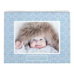 Calendrier Photo de la famille des Motifs de couleur Whimsica