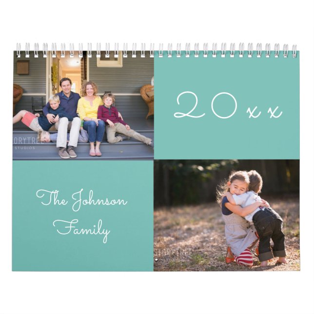 Calendrier photo de la famille Sage 20xx (Protection)