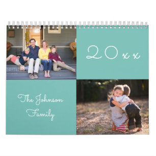 Calendrier photo de la famille Sage 20xx