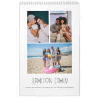 Photo de votre famille Mois par mois Personnalisée