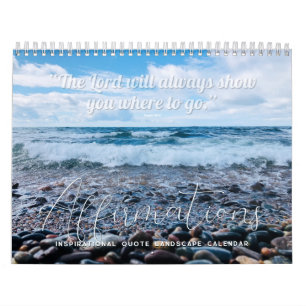 Calendrier photo des citations inspirantes des vag