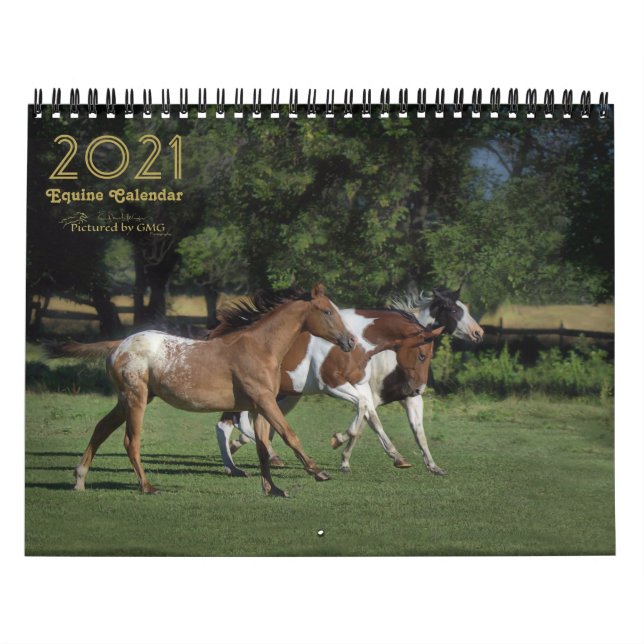 Calendrier photo Equine 2021 (Protection)