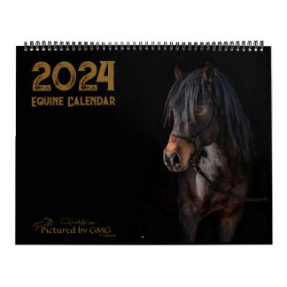 Calendrier photo équine 2024