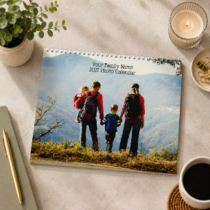 Calendrier photo familial personnalisé 2027 avec 1