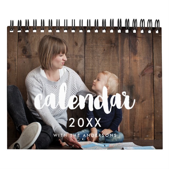 Calendrier photo famille 2026 (Protection)