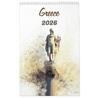 Calendrier Photo Grèce 2026 – Paysages Scéniques