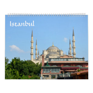 Calendrier photo Istanbul de 12 mois