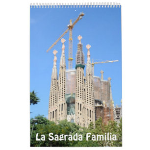 Calendrier photo La Sagrada Familia 12 mois