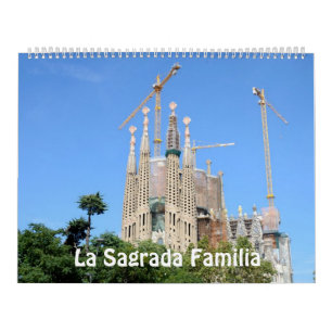 Calendrier photo La Sagrada Familia 12 mois