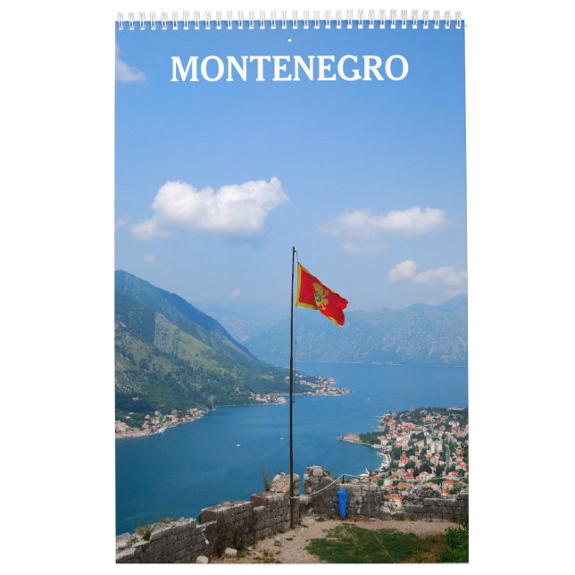 Calendrier photo Monténégro 12 mois (Protection)
