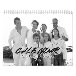 Calendrier photo personnalisé 2022, calendrier mod