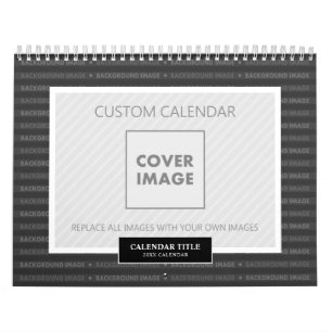 Calendrier photo personnalisé 2024 Arrière - plan 
