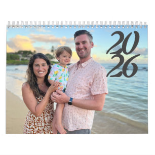Calendrier photo personnalisé 2026
