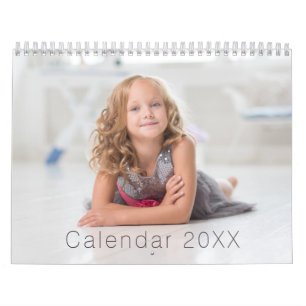 Calendrier photo personnalisé personnalisé
