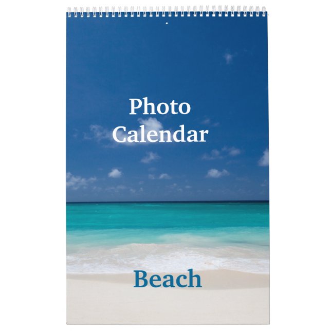 Calendrier photo - Plage (Protection)