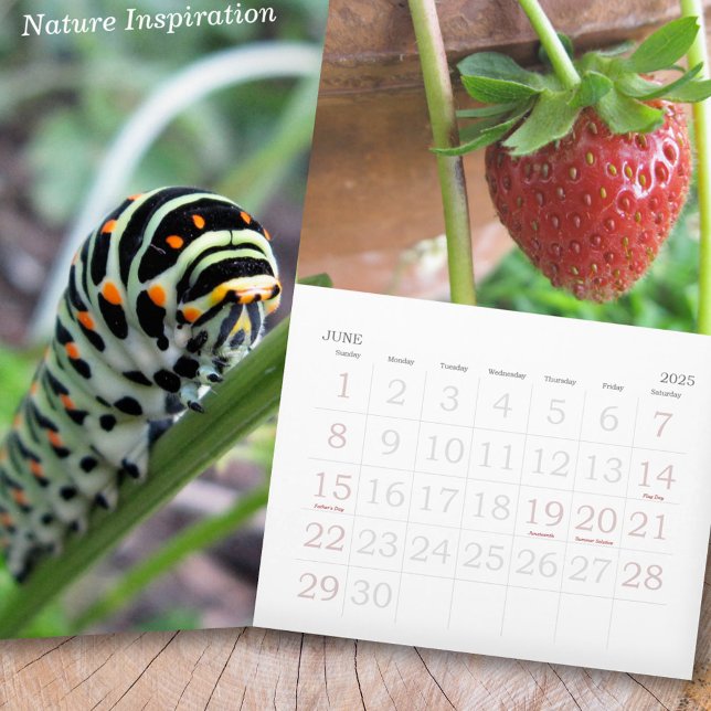 Calendrier Photo source d'inspiration pour la nature (Nature Inspiration Photo Calendar)
