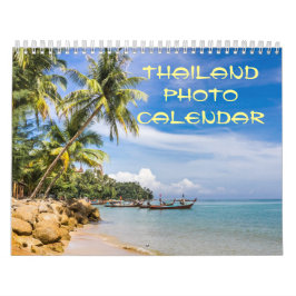 Calendrier photo Thaïlande