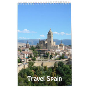 Calendrier photo Voyage Espagne 12 mois