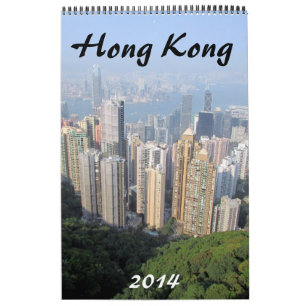Calendrier photographie 2014 de Hong Kong