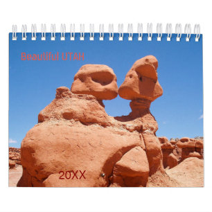 Calendrier Photographie 2019 de paysage de l'Utah