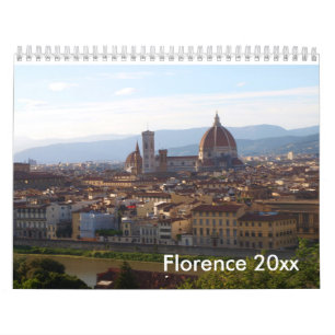 Calendrier Photographie de Florence Italie