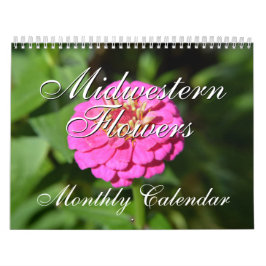 Calendrier Photographie de la nature des fleurs du Midwest
