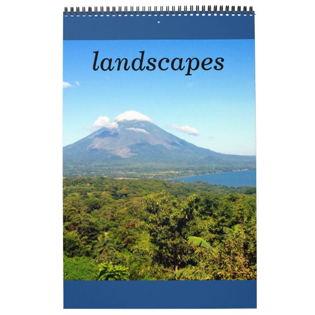 Calendrier photographie de paysage (Protection)