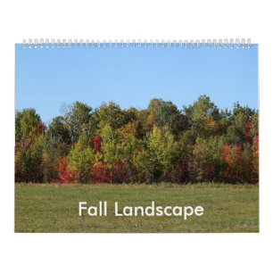 Calendrier Photographie de paysage d'automne (grand format)
