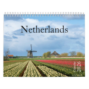 Calendrier photographie de paysage des Pays-Bas 2026