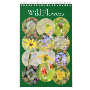Calendrier Photographie de portrait en gros plan de fleurs sa