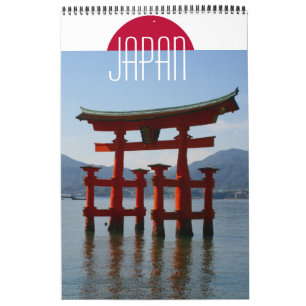 Calendrier photographie du japon