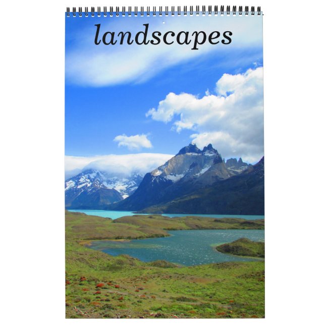 Calendrier photographie du paysage mondial (Protection)