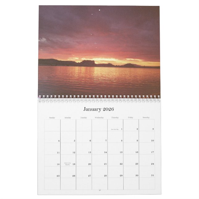 Calendrier photographique (Jan 2026)